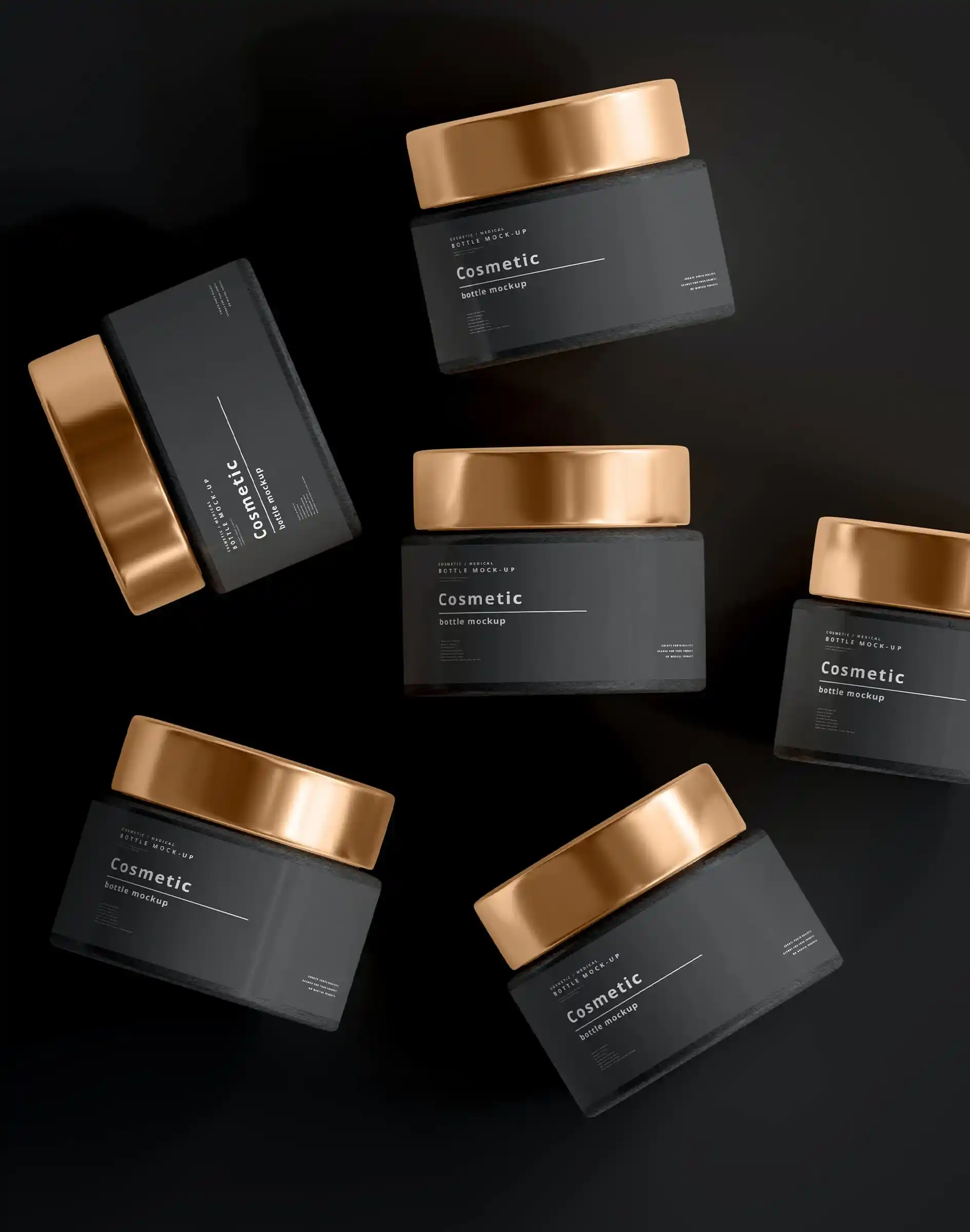 Cosmetics Bottle Middle